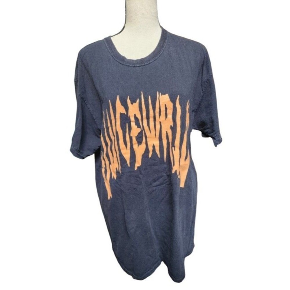 Juice Wrld 999 Club World Domination Tour Tee Size Large Black Hip-Hop Rap